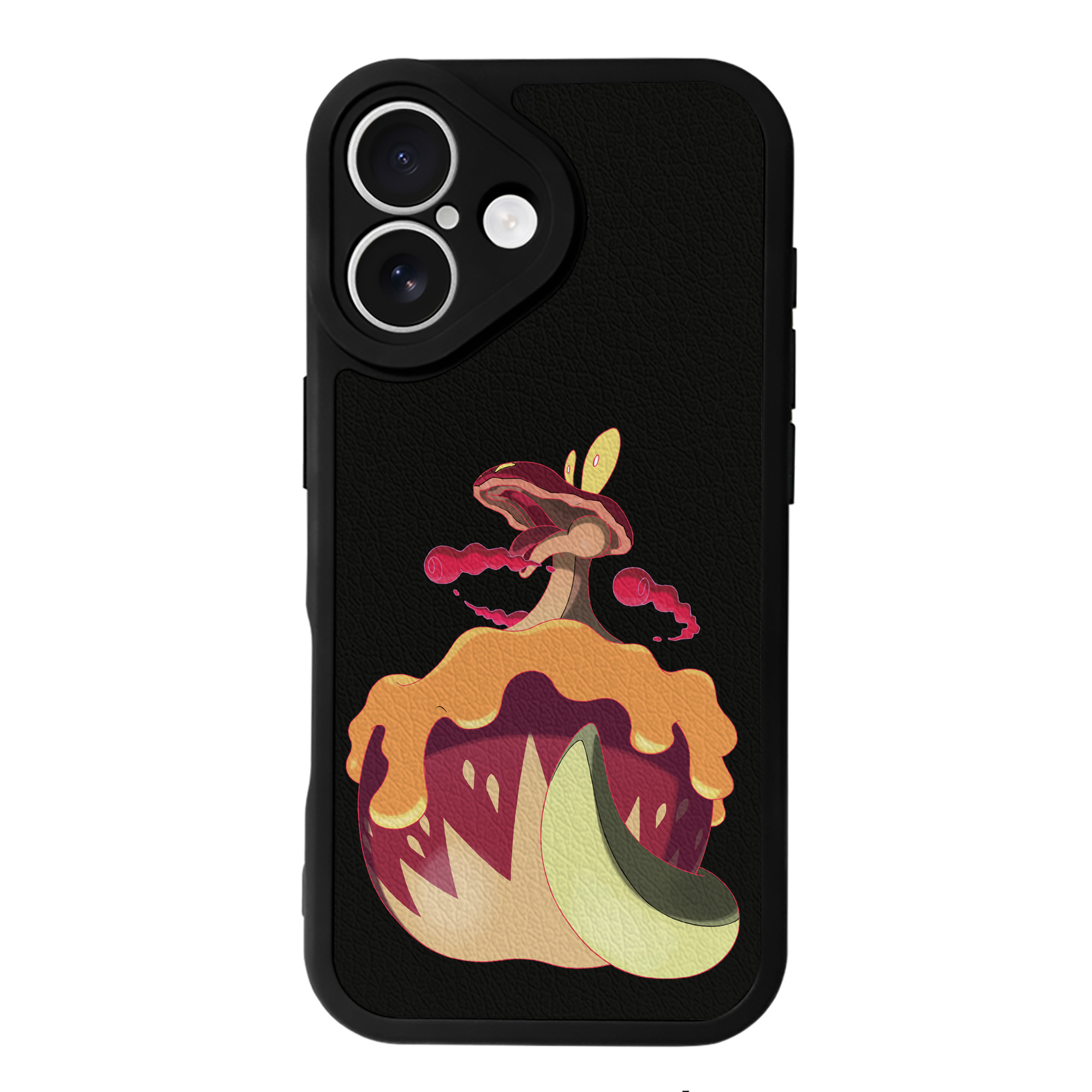 （画像用） ポケットモンスター Pokémon 【iPhone 16シリーズ対応】シリコンスマホケース（レザー調） 材質：シリコン